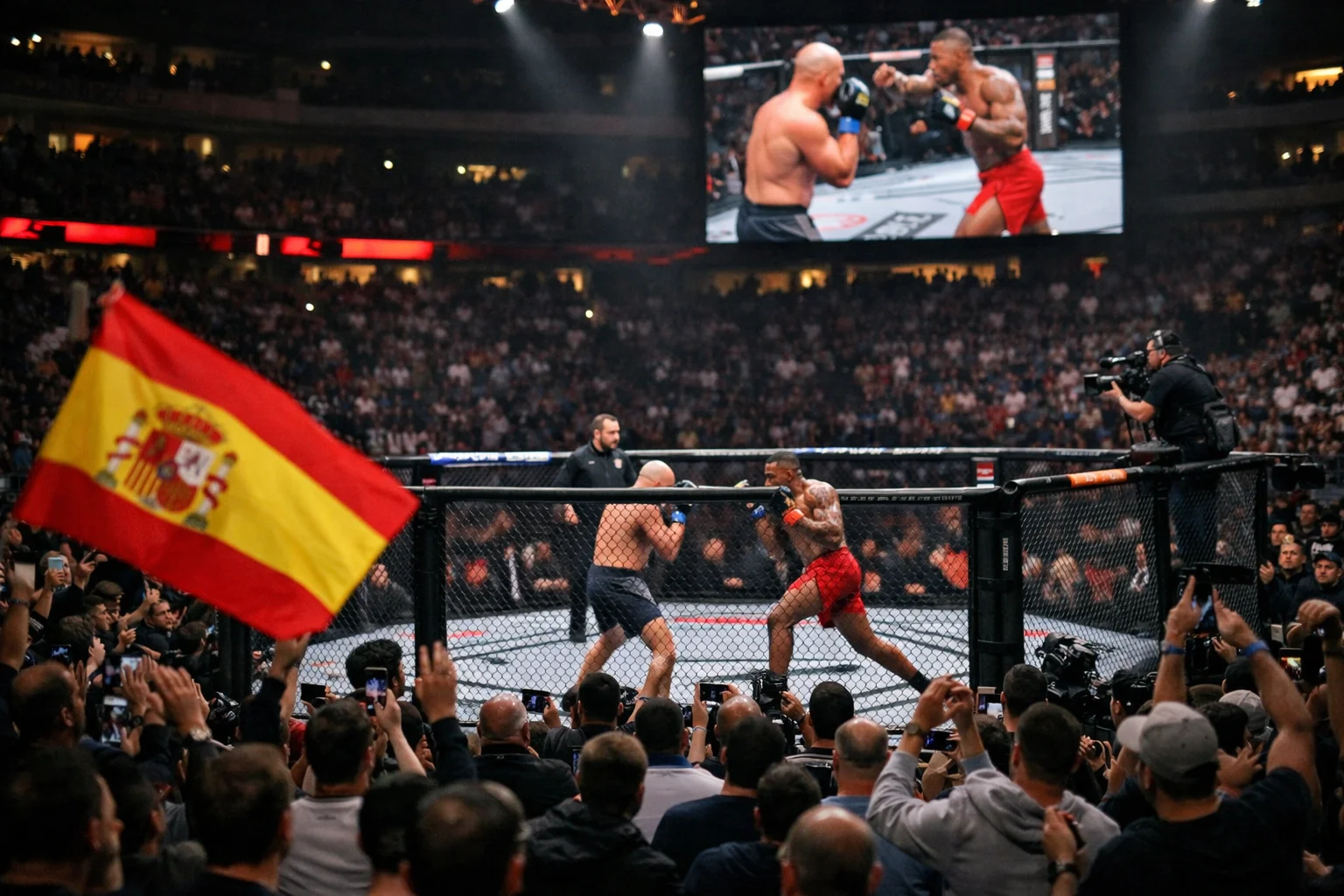 UFC hoy en España: combates en directo, horarios y cartelera