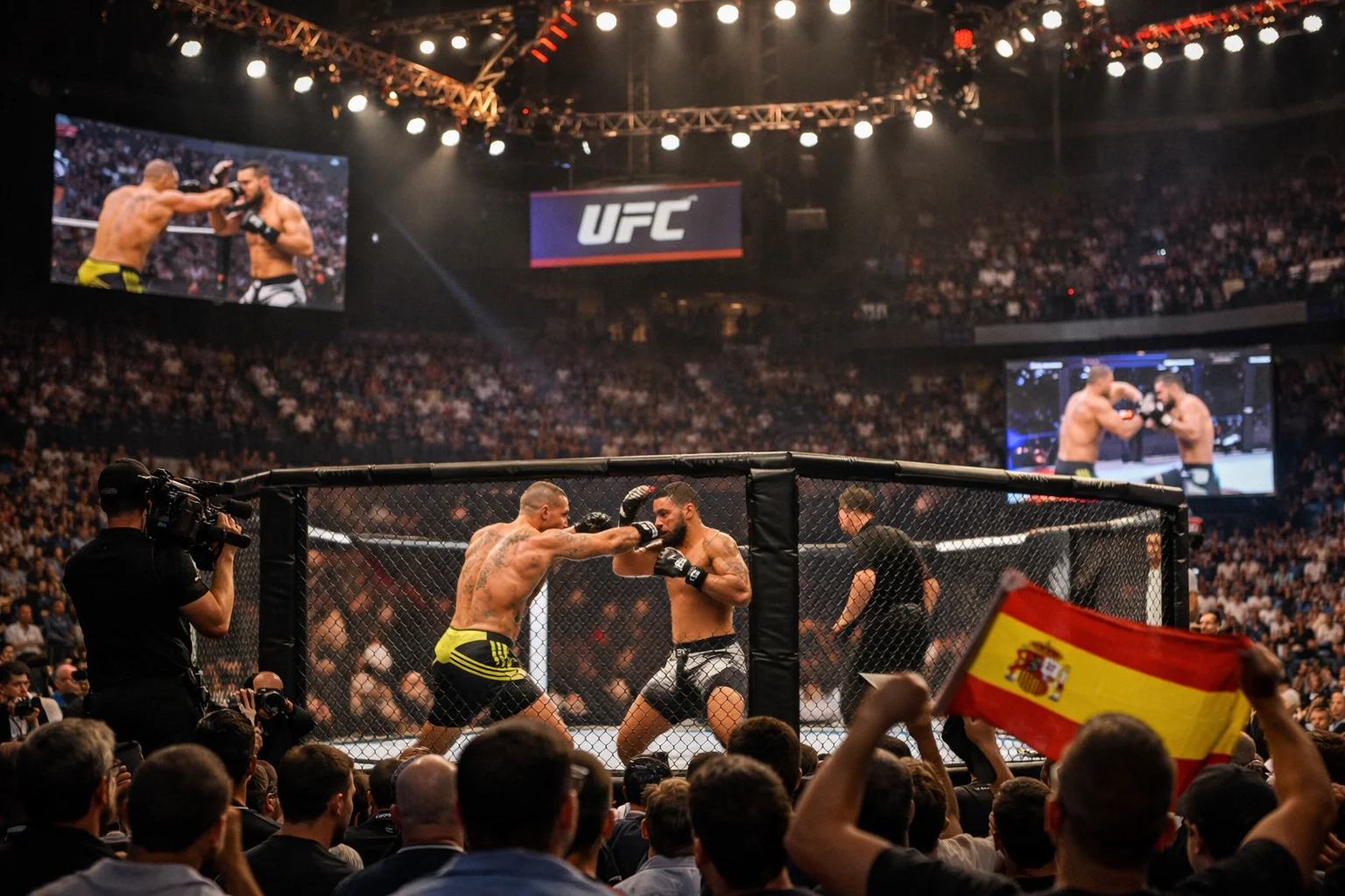 UFC hoy en España: combates en directo